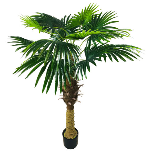 Geko Products Artificial Floor Palm Tree in Pot Wayfair.co.uk